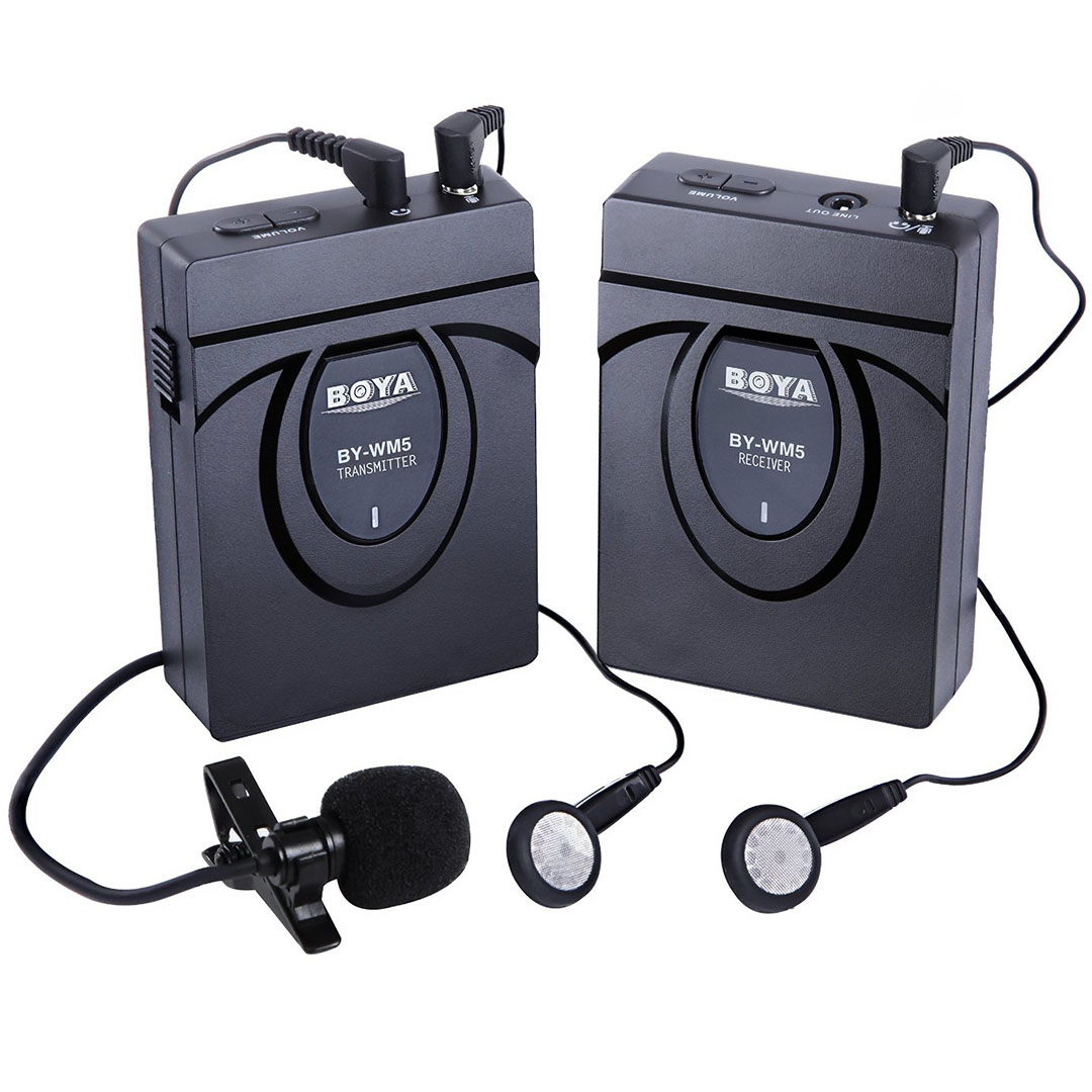 BOYA BY-WM5 Camera Wireless Microphone