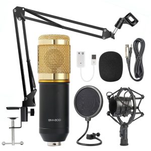 Bm 800 Condenser Microphone Studio Kit