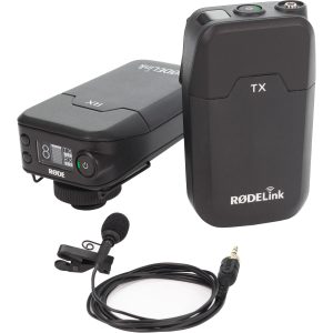 RODE RODELink Filmmaker Kit Digital Camera-Mount Wireless Omni Lavalier Microphone System