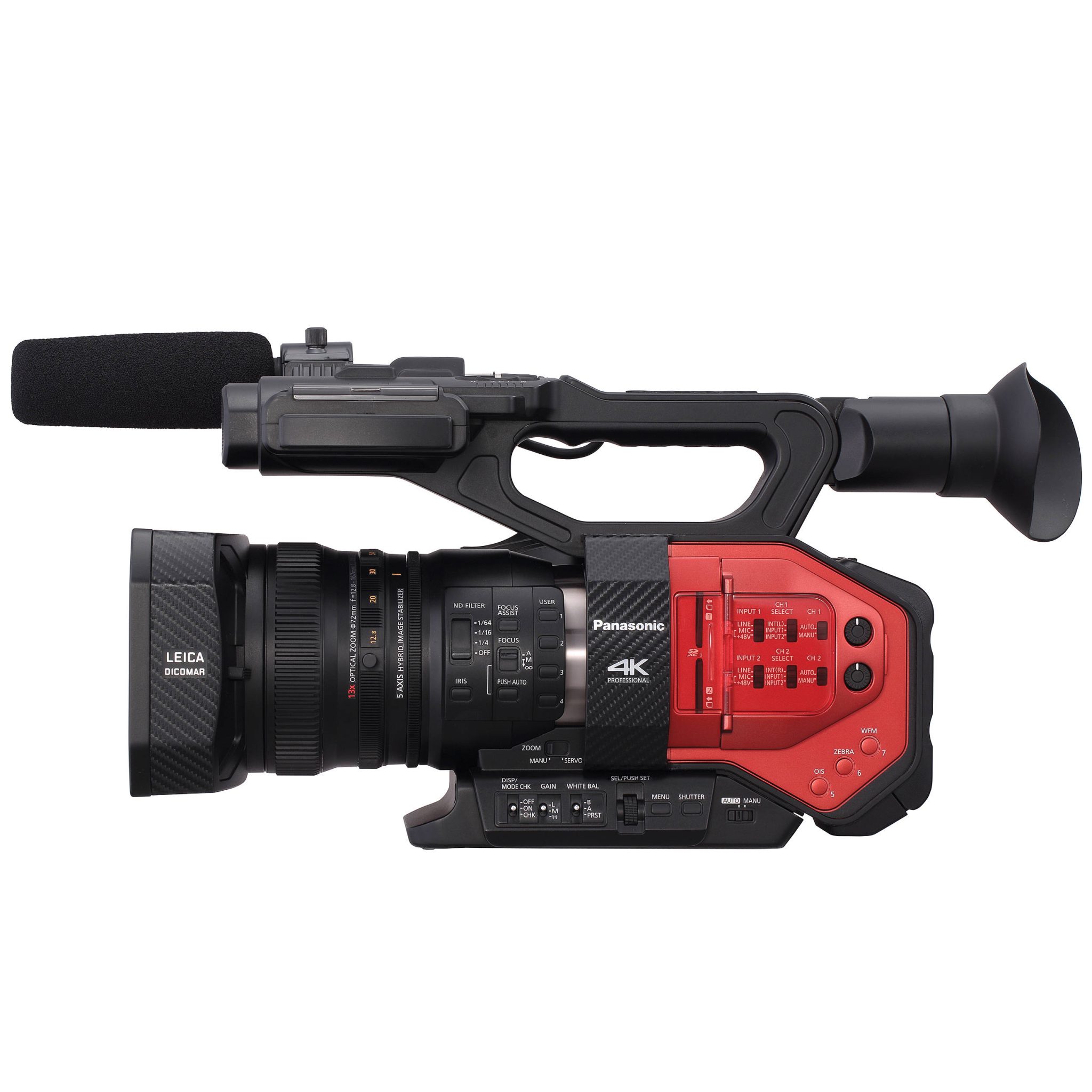 Panasonic AG-DVX200 4K Camcorder with Four Thirds Sensor and Integrated Zoom Lens - Image 2