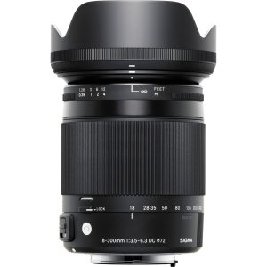 Sigma 18-300mm f/3.5-6.3 DC Macro OS HSM Contemporary Lens for Sigma SA