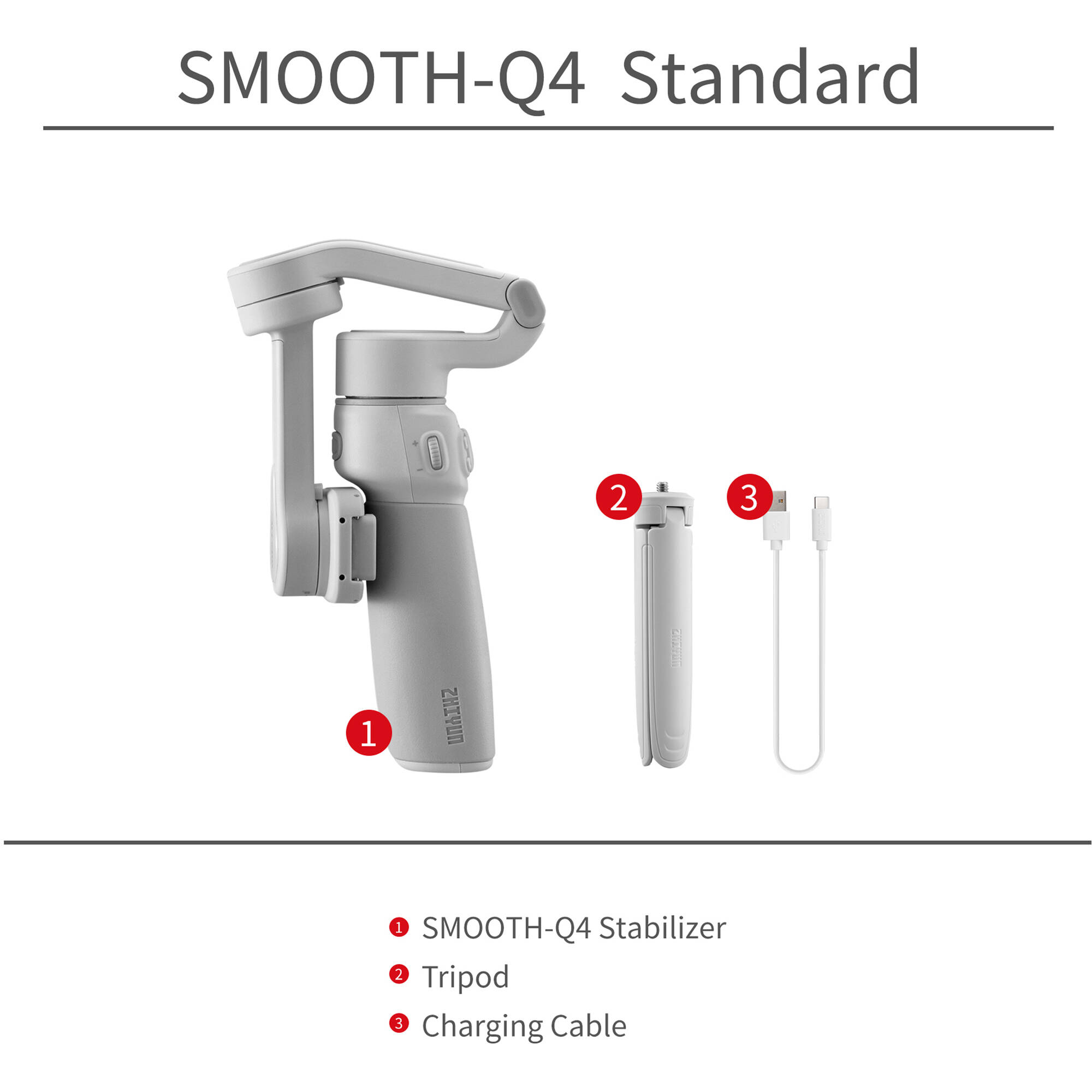 Zhiyun Smooth-Q4 Smartphone Gimbal Stabilizer - Image 3