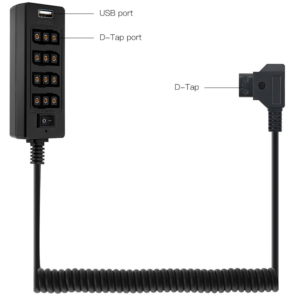 D Tap Breakout Adapter with USB & 4 x D Tap Ports - Image 8