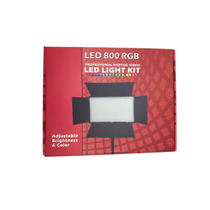 Professional LED 800 RGB Photo & Video Light Kit