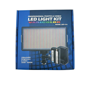 Professional Photo & Video Led Light Kit (416)